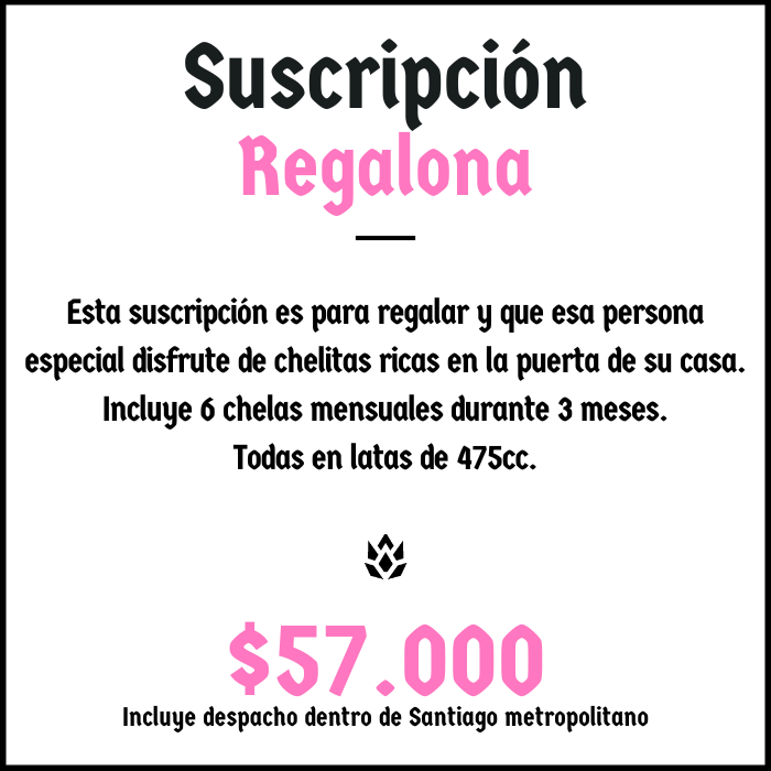 Suscripción regalona